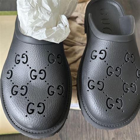 gucci crocs slippers|authentic Gucci shoes for sale.